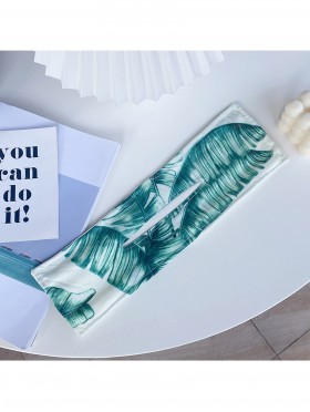 Palm Tree Patterned Bun Maker/Bag Accent